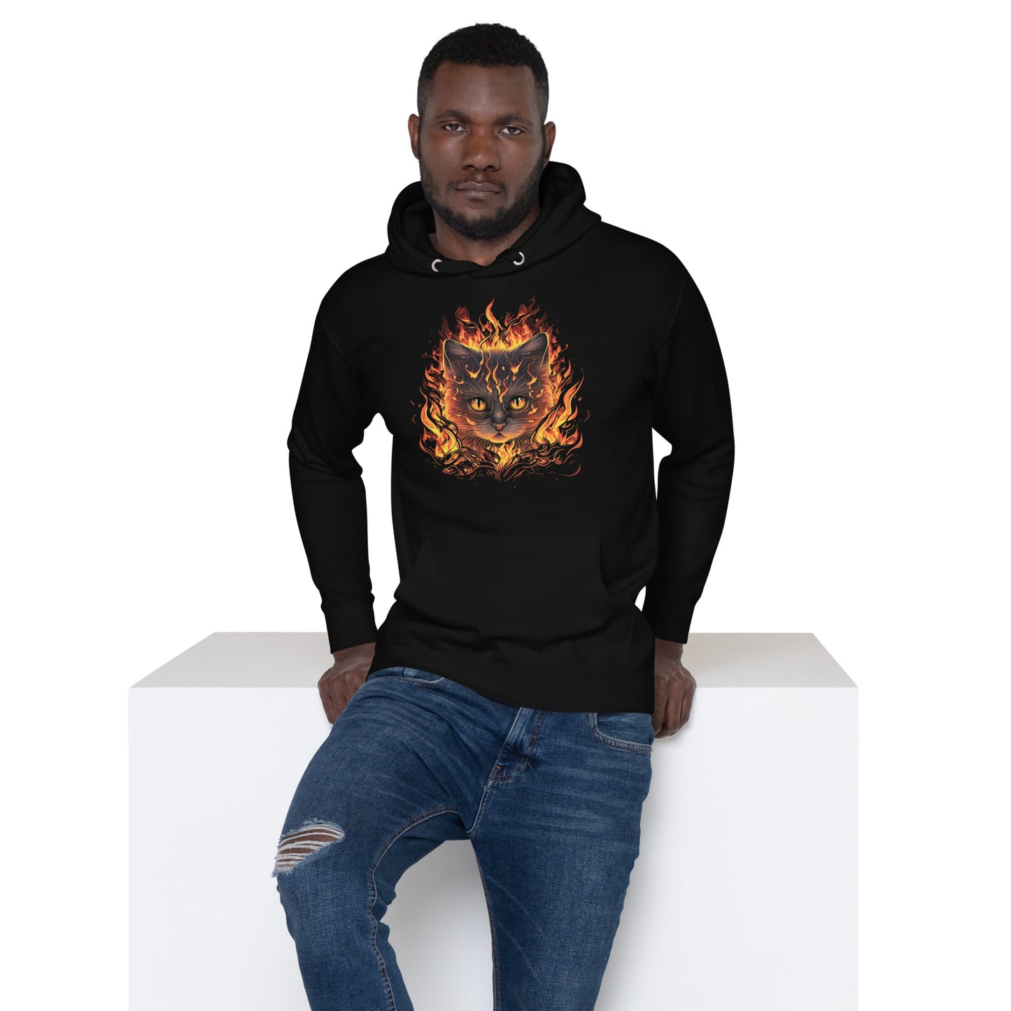 Pyro Cat Hoodie