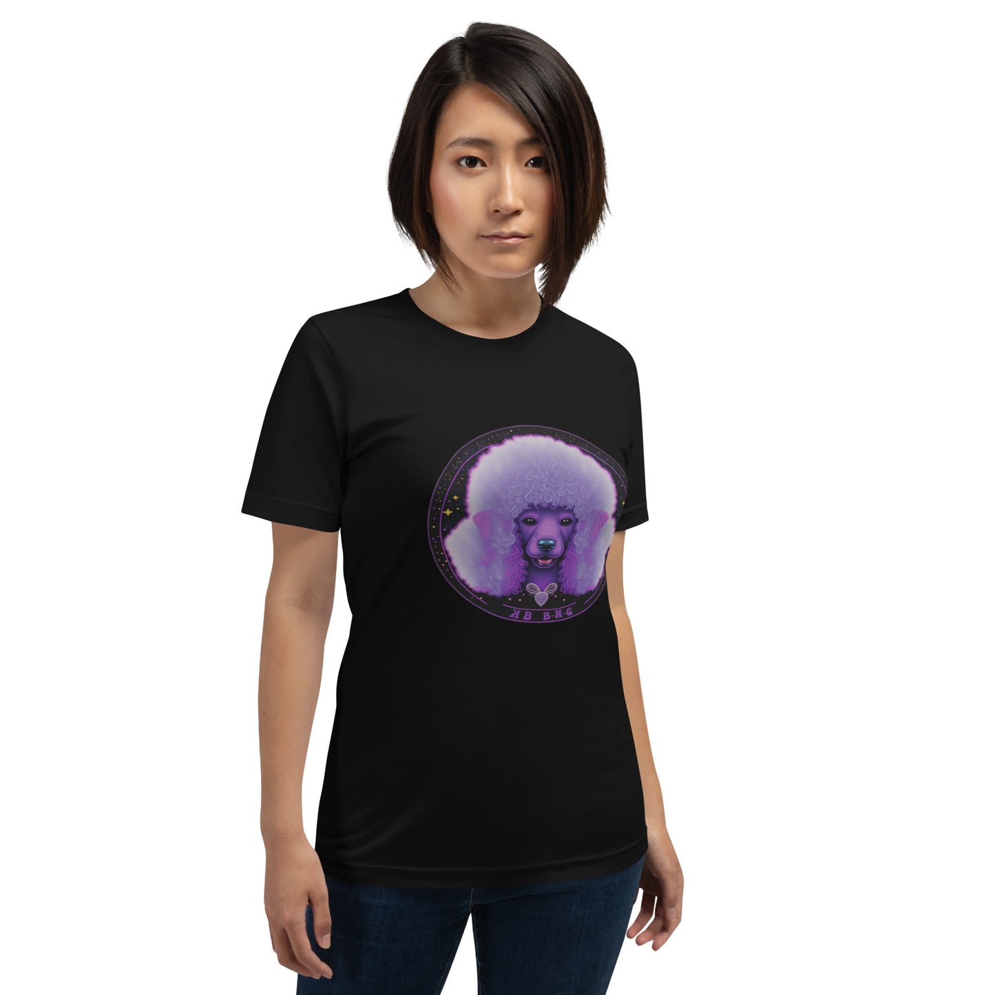 Purple Poodle T-Shirt