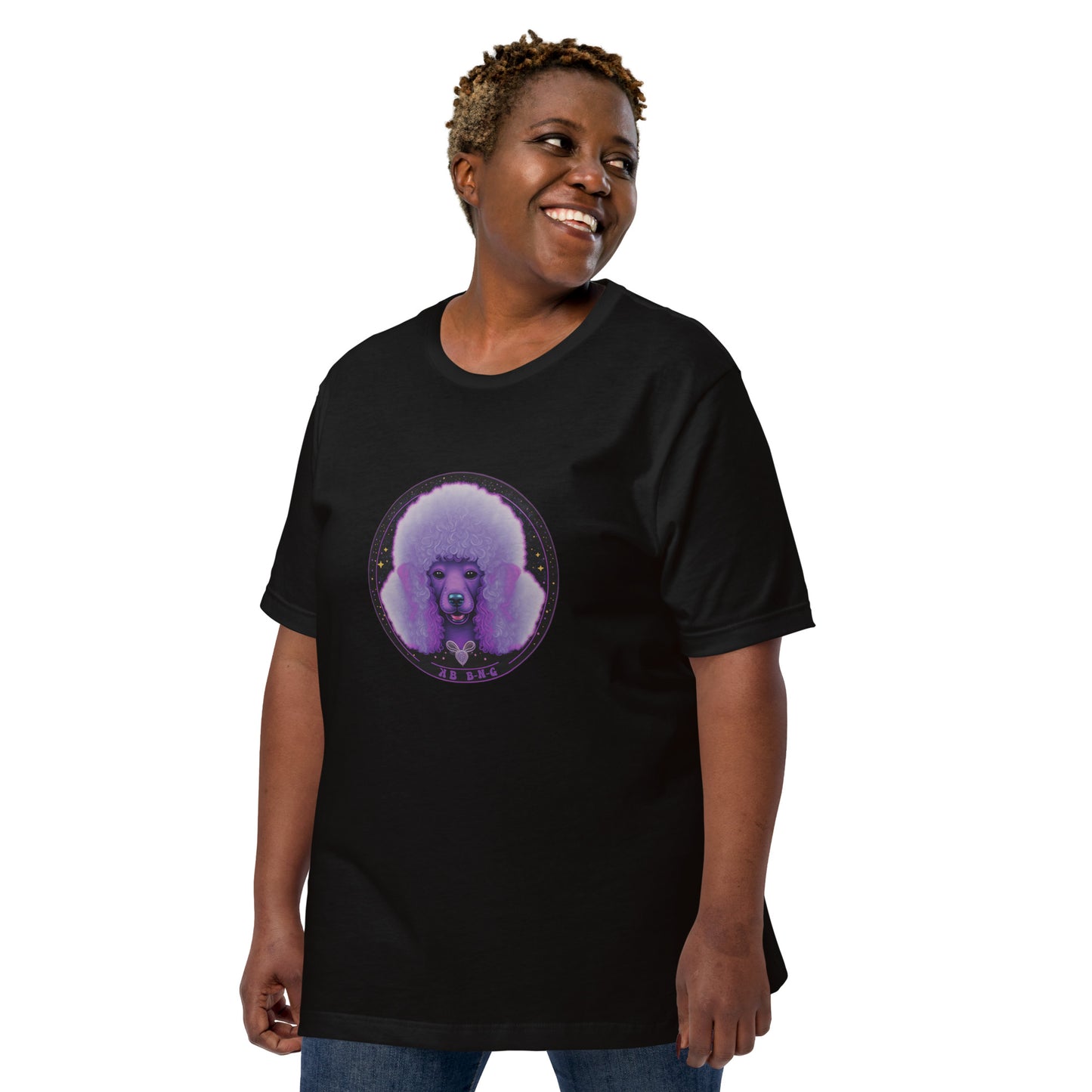 Purple Poodle T-Shirt