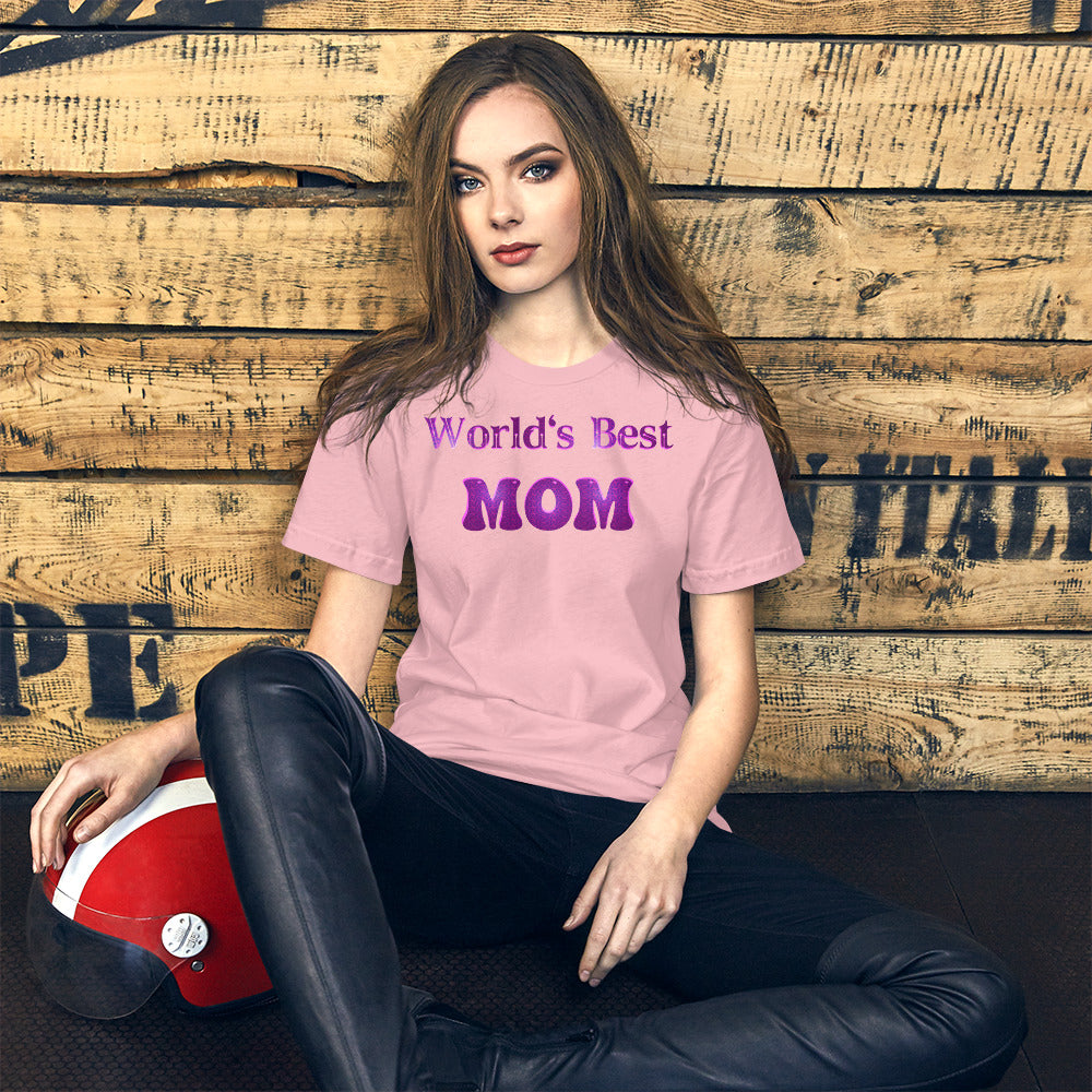 "Worlds Best Mom" T-Shirt (Personalized)