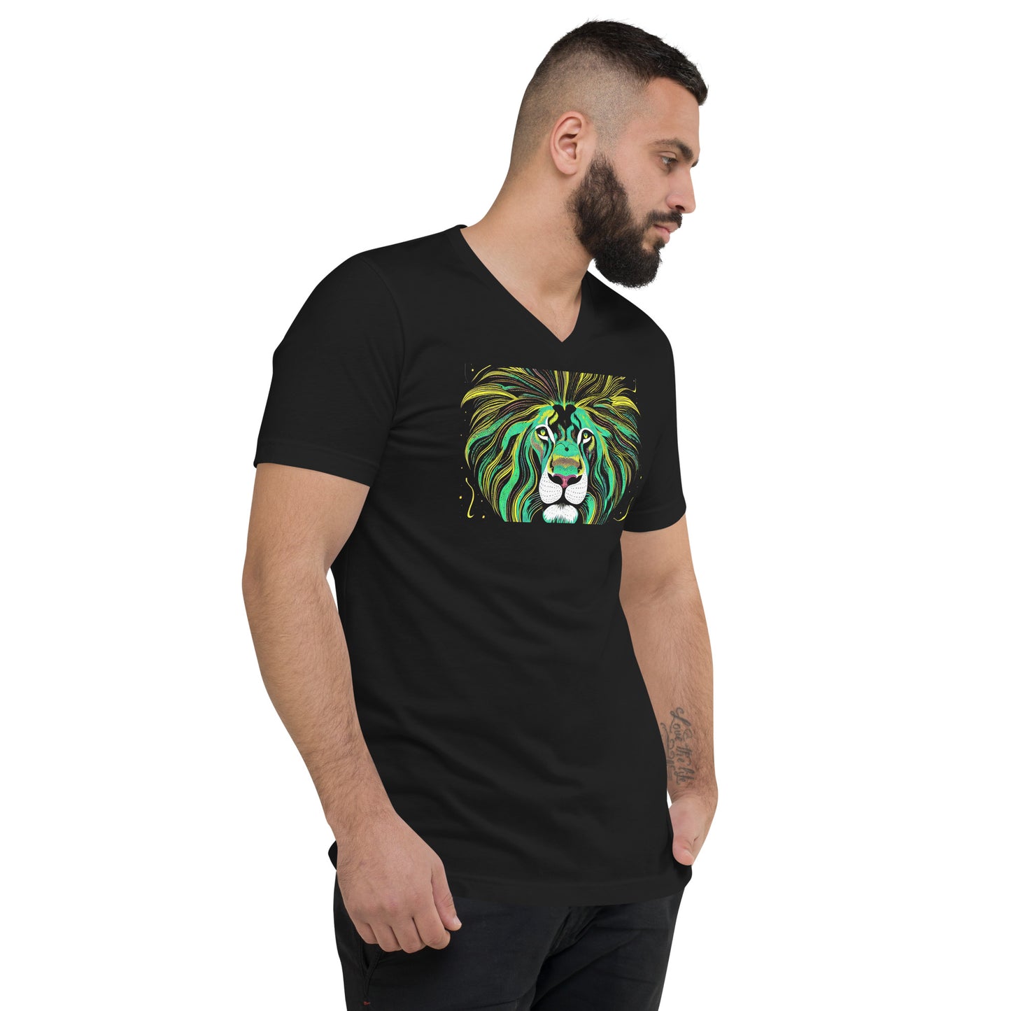 "Are You Lion?" V-Neck T-Shirt
