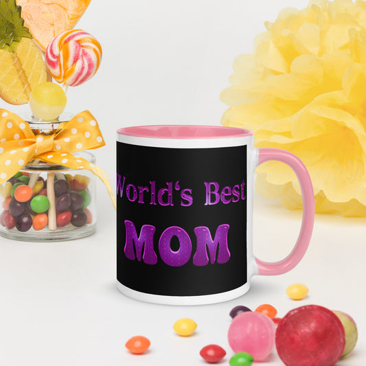 "World's Best Mom" Mug (PINK)