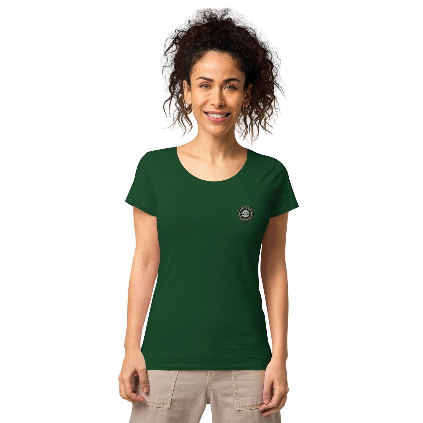KBBNG Embroidered Badge Women’s Organic T-Shirt