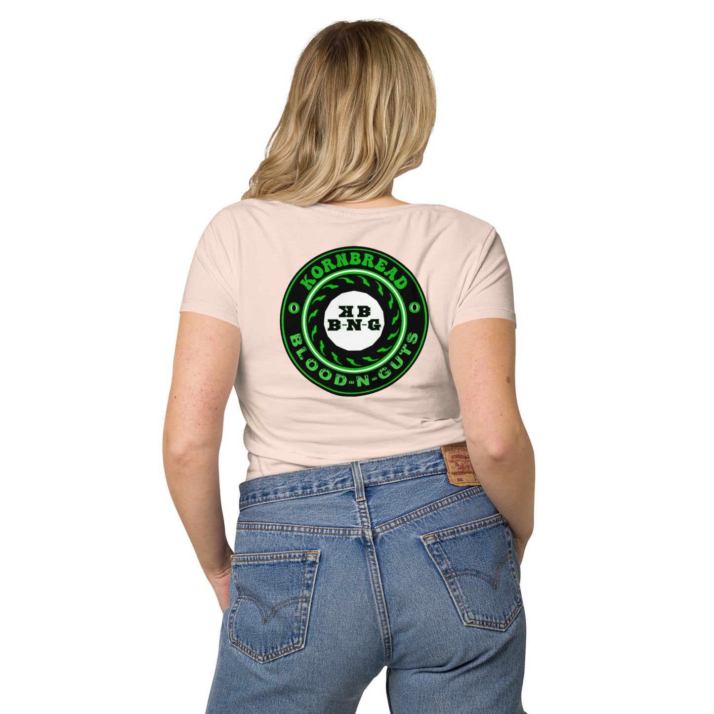 KBBNG Embroidered Badge+ Women’s Organic T-Shirt