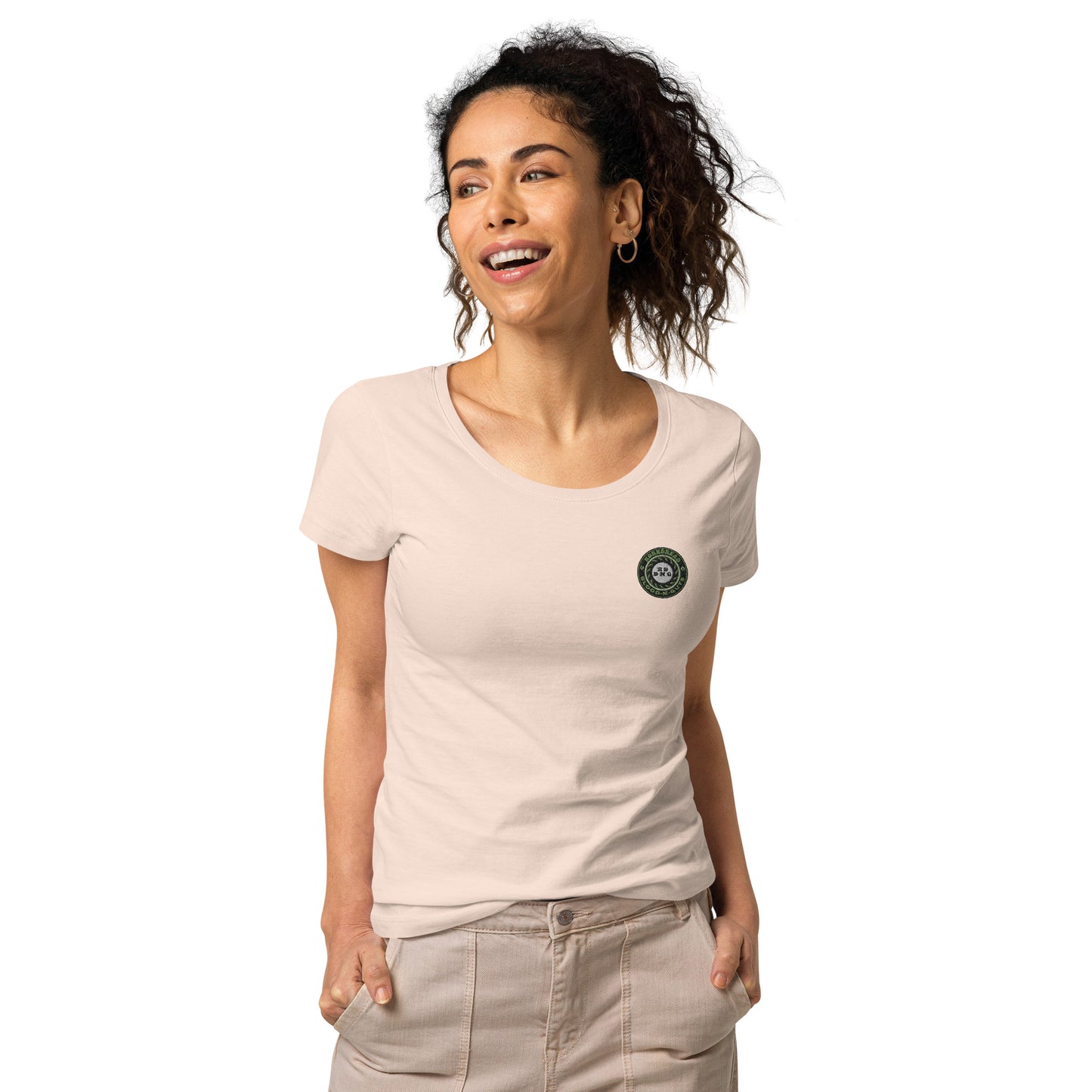 KBBNG Embroidered Badge Women’s Organic T-Shirt