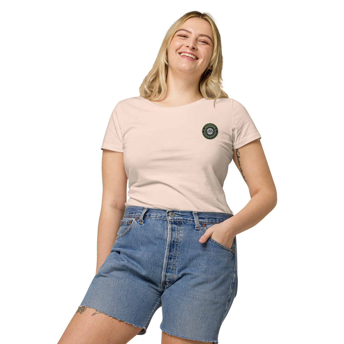 KBBNG Embroidered Badge+ Women’s Organic T-Shirt