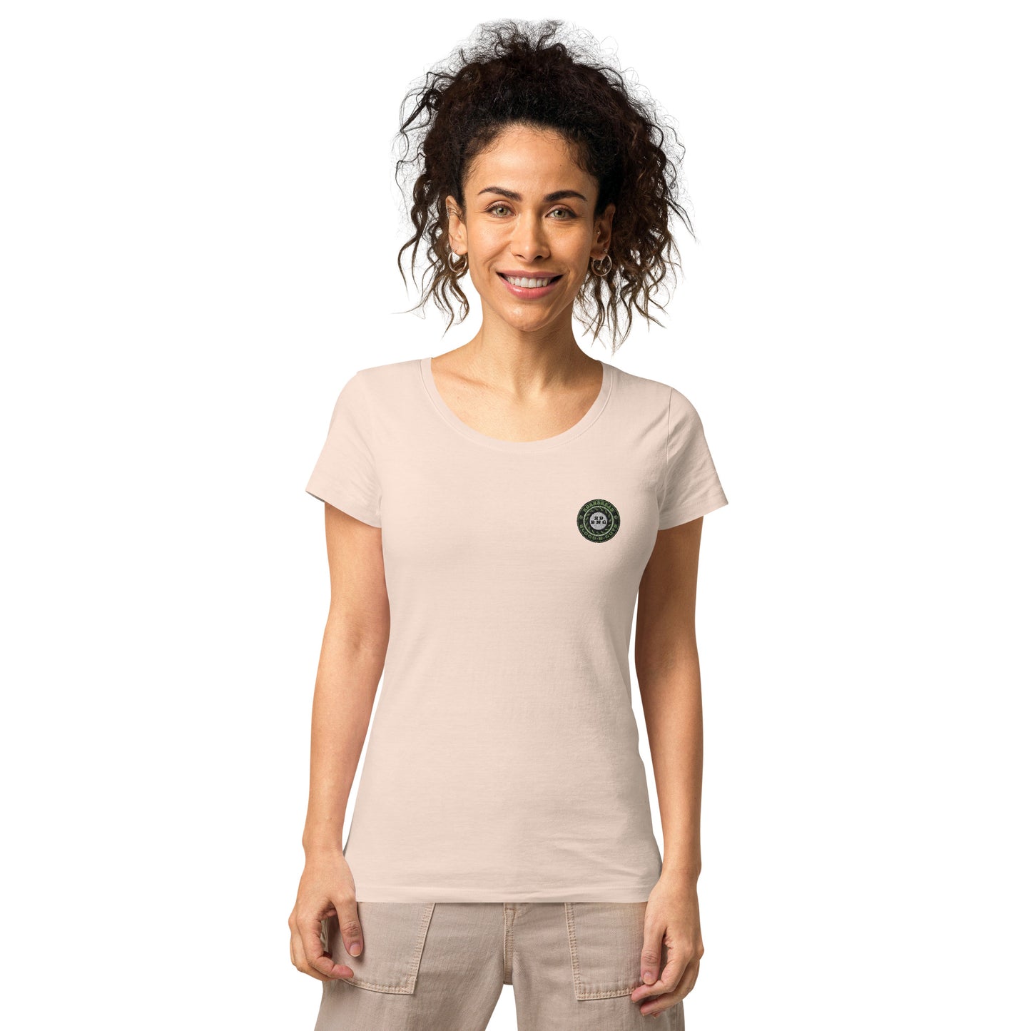 KBBNG Embroidered Badge Women’s Organic T-Shirt