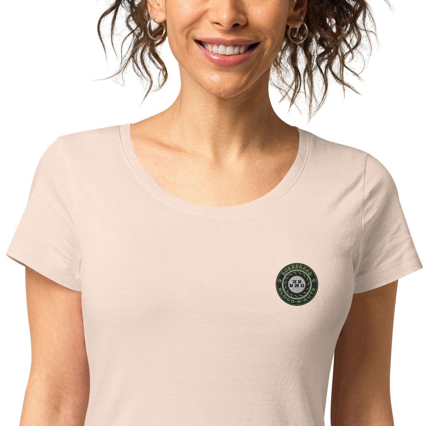 KBBNG Embroidered Badge Women’s Organic T-Shirt