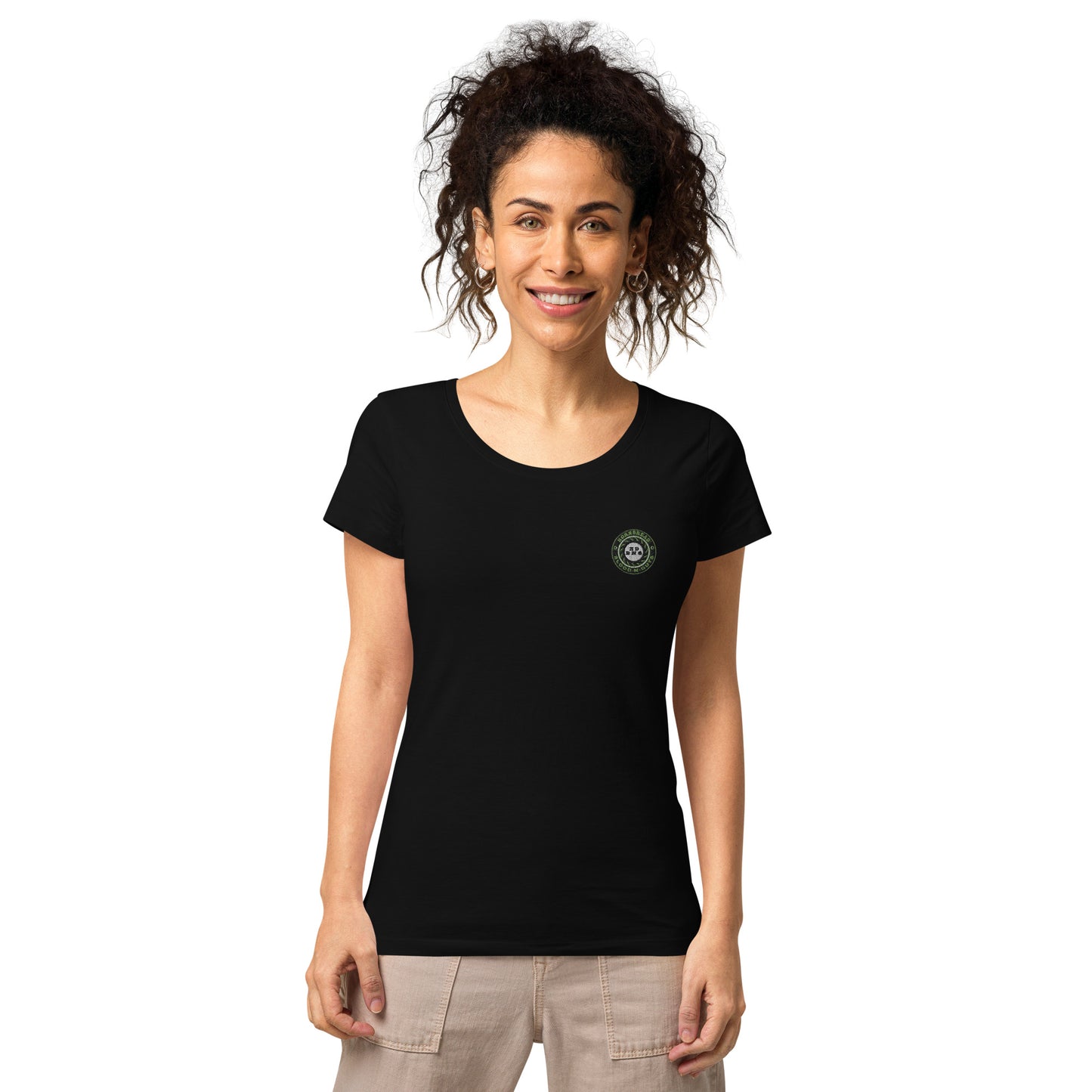 KBBNG Embroidered Badge Women’s Organic T-Shirt