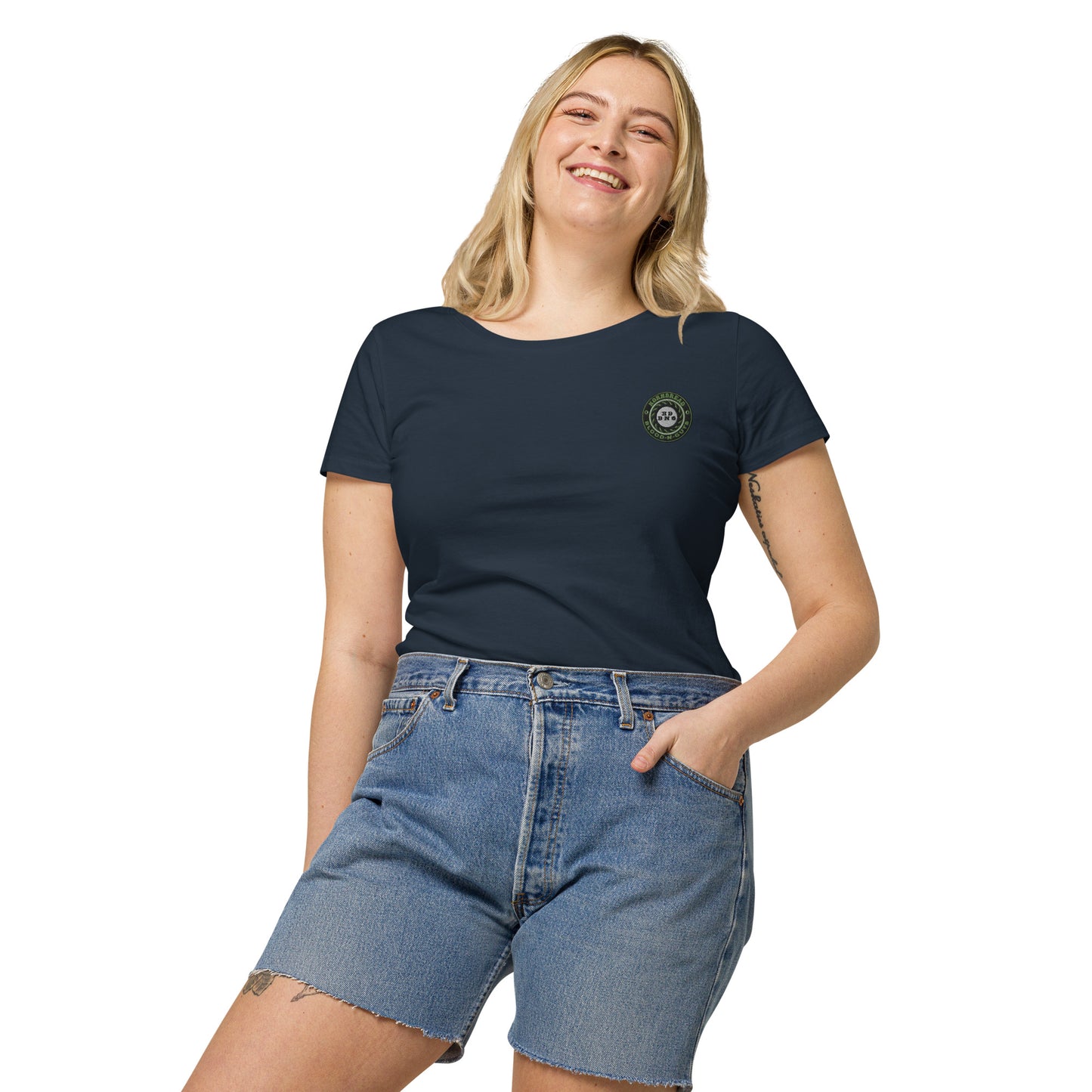 KBBNG Embroidered Badge+ Women’s Organic T-Shirt