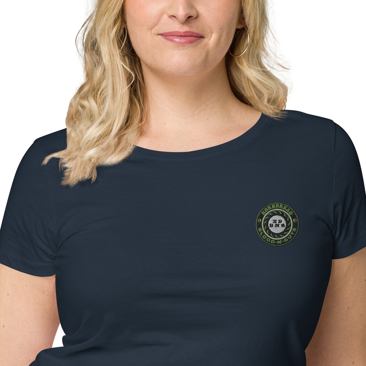 KBBNG Embroidered Badge+ Women’s Organic T-Shirt