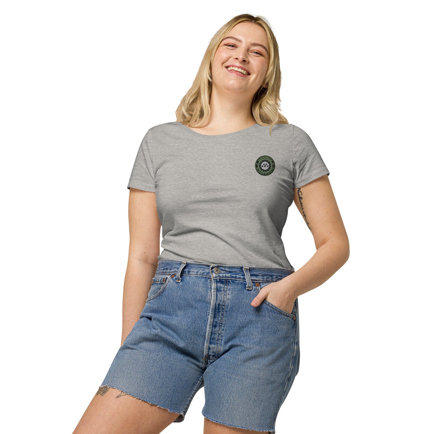 KBBNG Embroidered Badge+ Women’s Organic T-Shirt