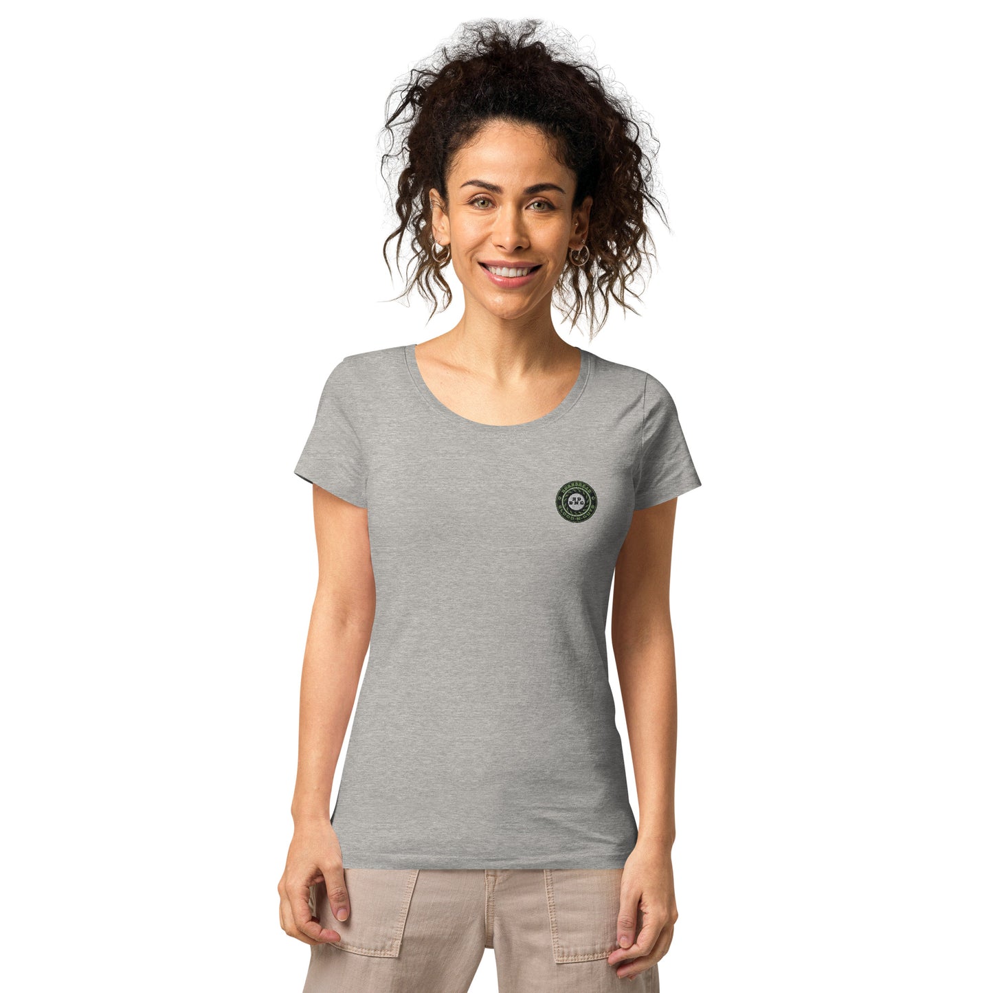 KBBNG Embroidered Badge Women’s Organic T-Shirt