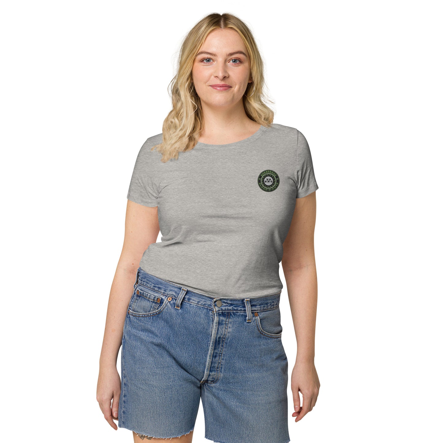 KBBNG Embroidered Badge+ Women’s Organic T-Shirt