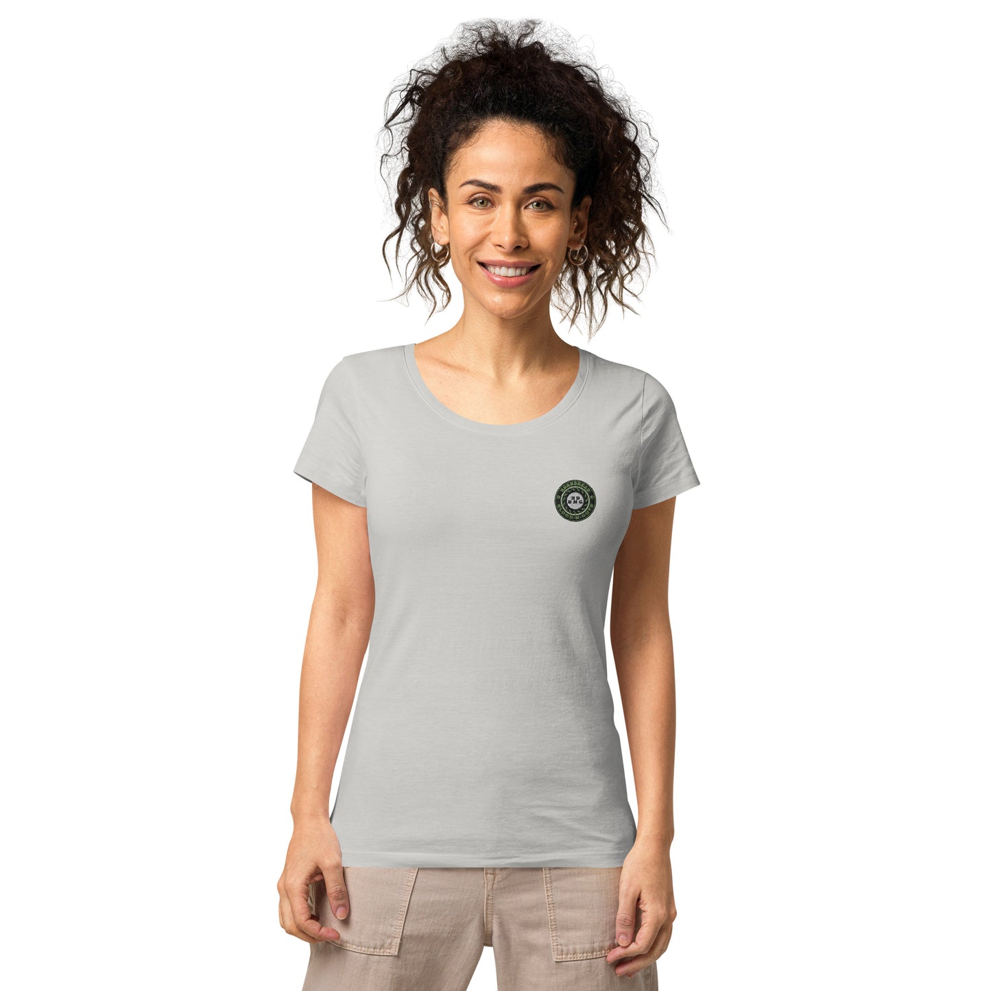 KBBNG Embroidered Badge Women’s Organic T-Shirt