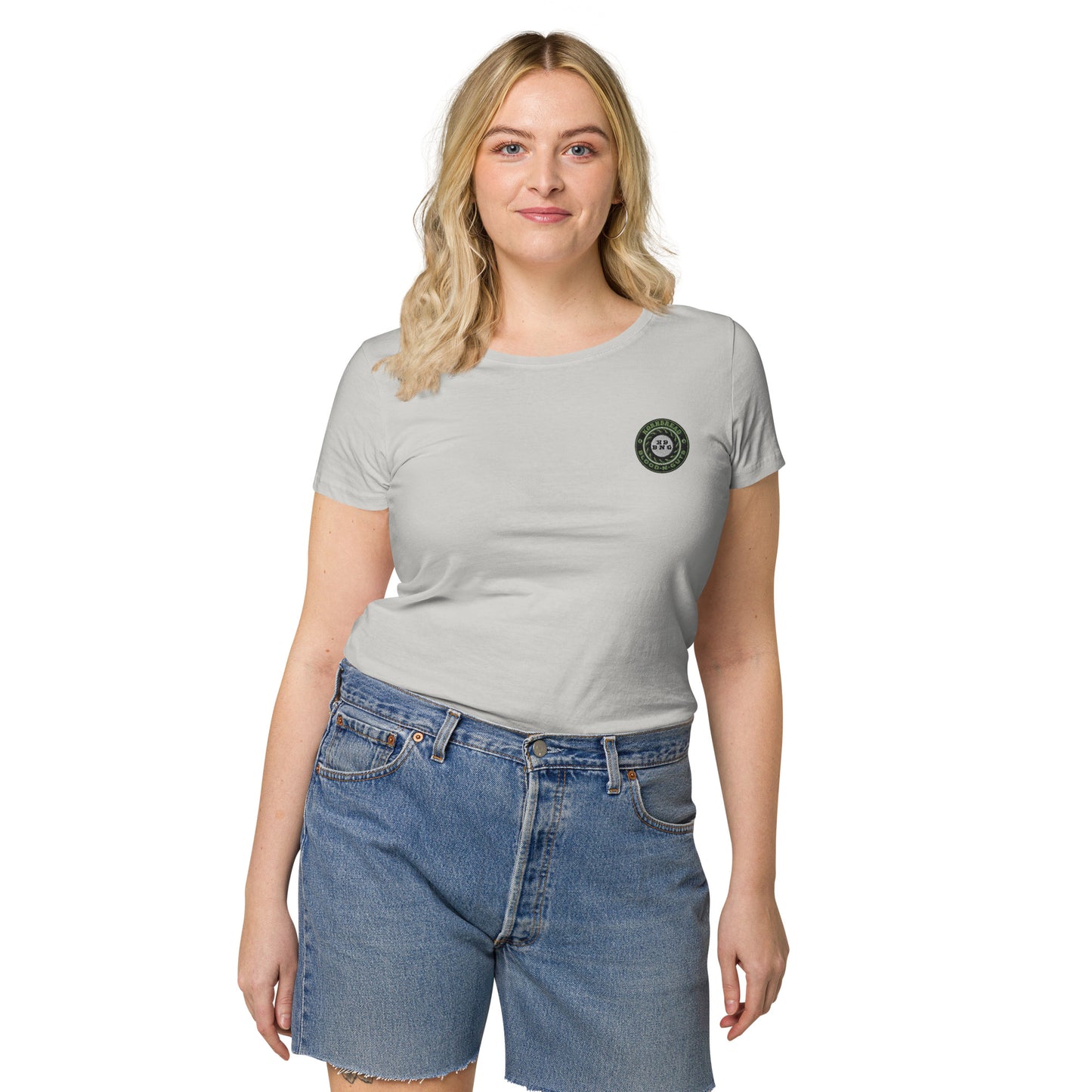 KBBNG Embroidered Badge+ Women’s Organic T-Shirt