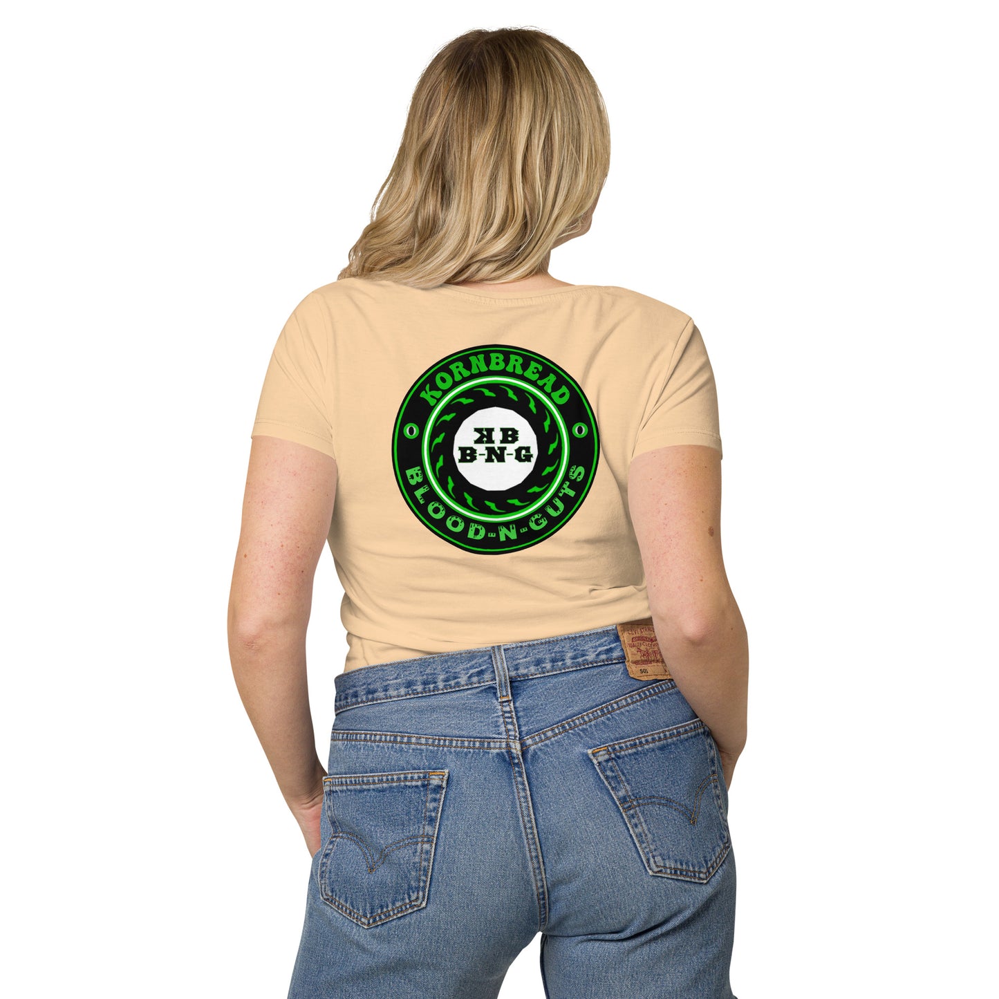 KBBNG Embroidered Badge+ Women’s Organic T-Shirt