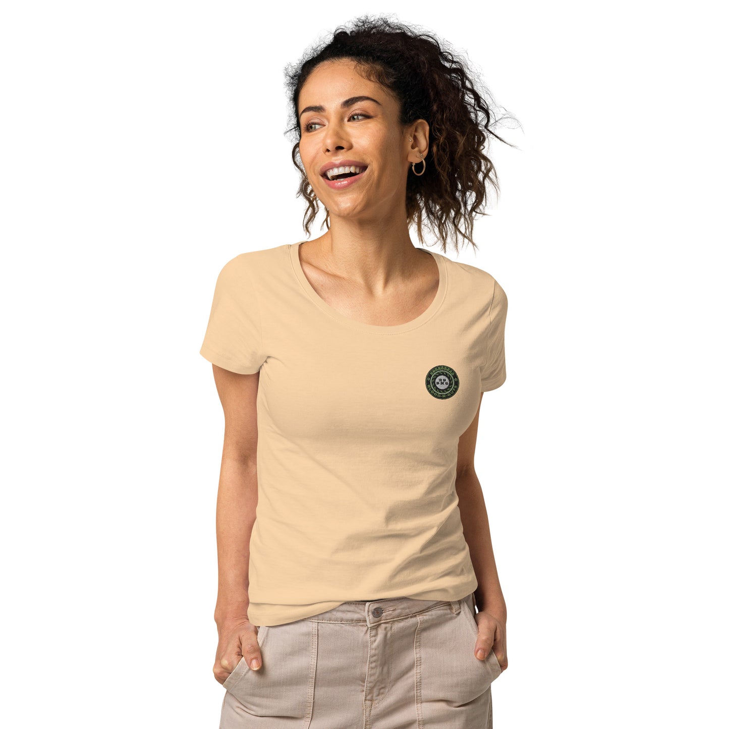 KBBNG Embroidered Badge Women’s Organic T-Shirt