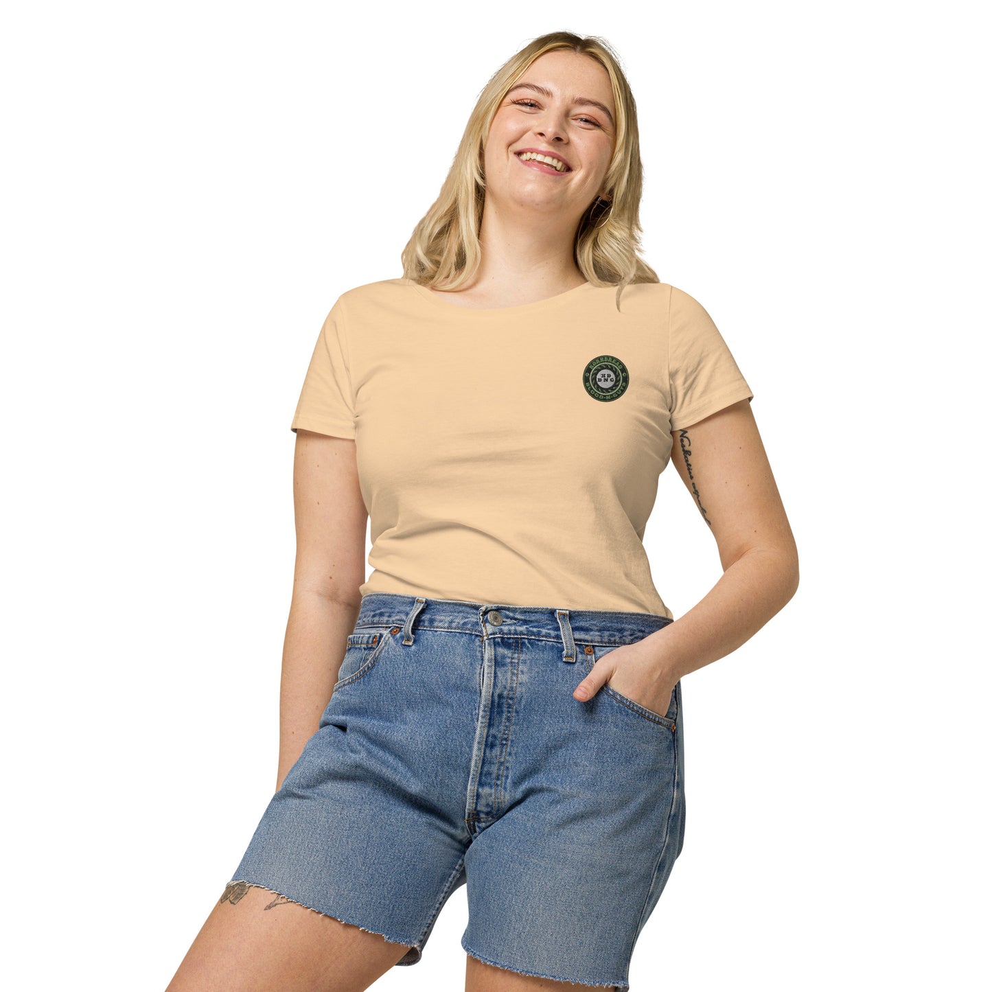 KBBNG Embroidered Badge+ Women’s Organic T-Shirt