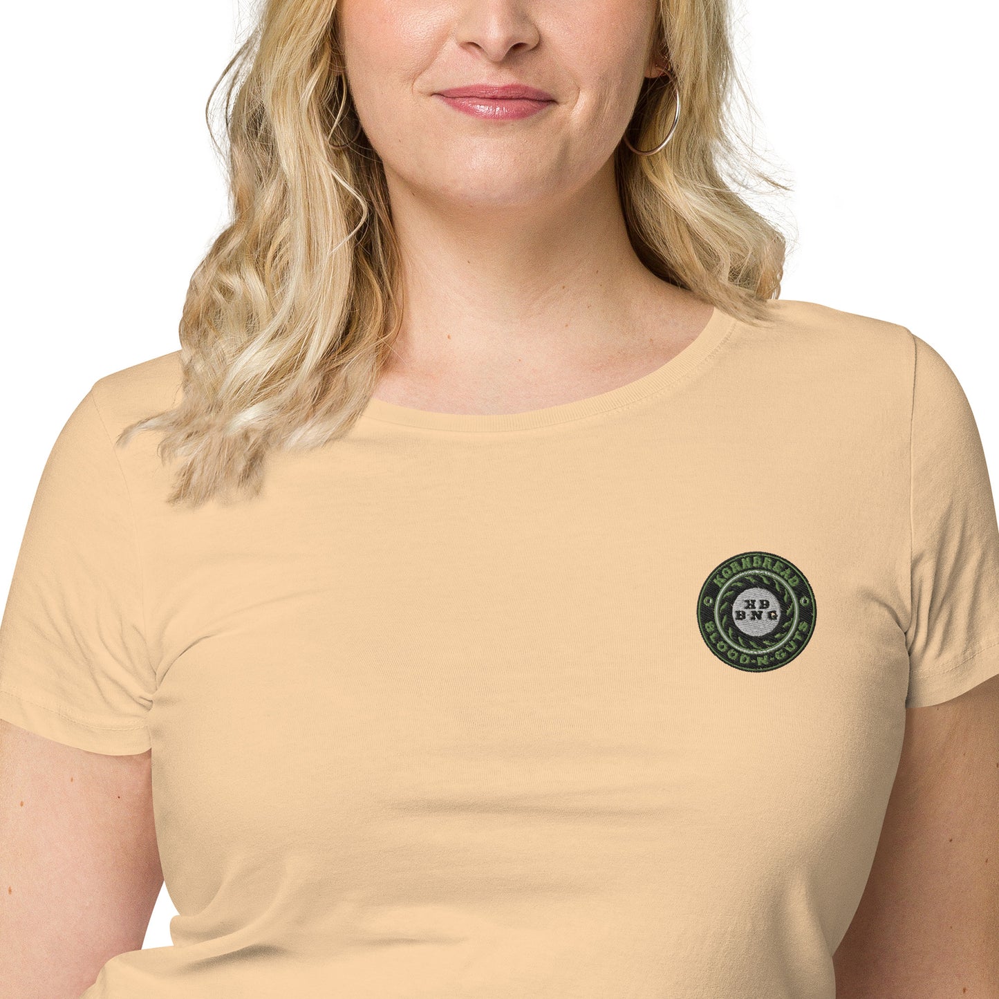 KBBNG Embroidered Badge+ Women’s Organic T-Shirt