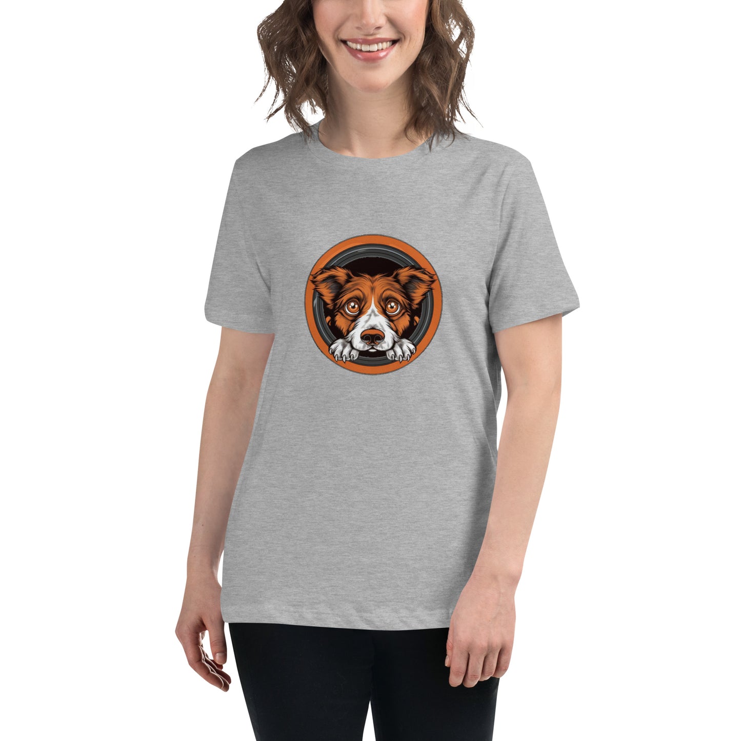 Shy Dog Women's Relaxed T-Shirt
