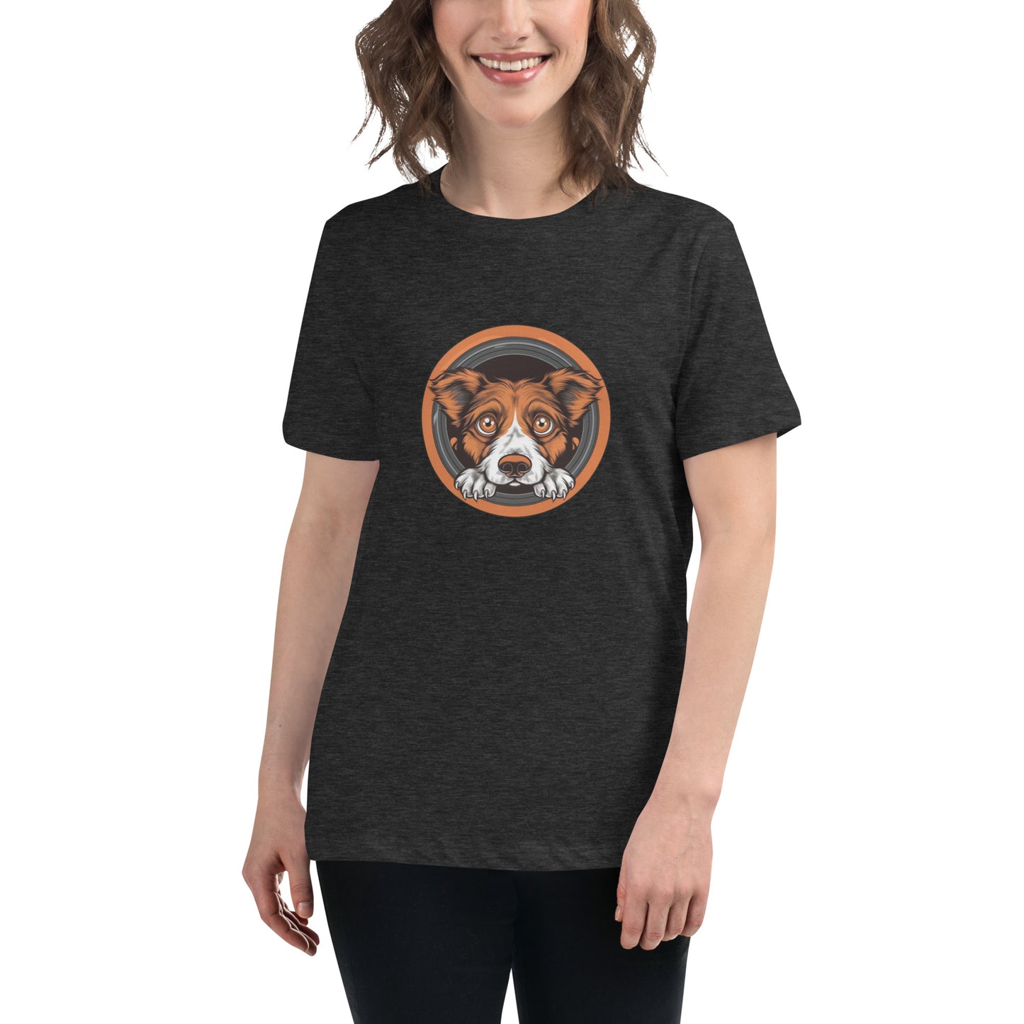 Shy Dog Women's Relaxed T-Shirt