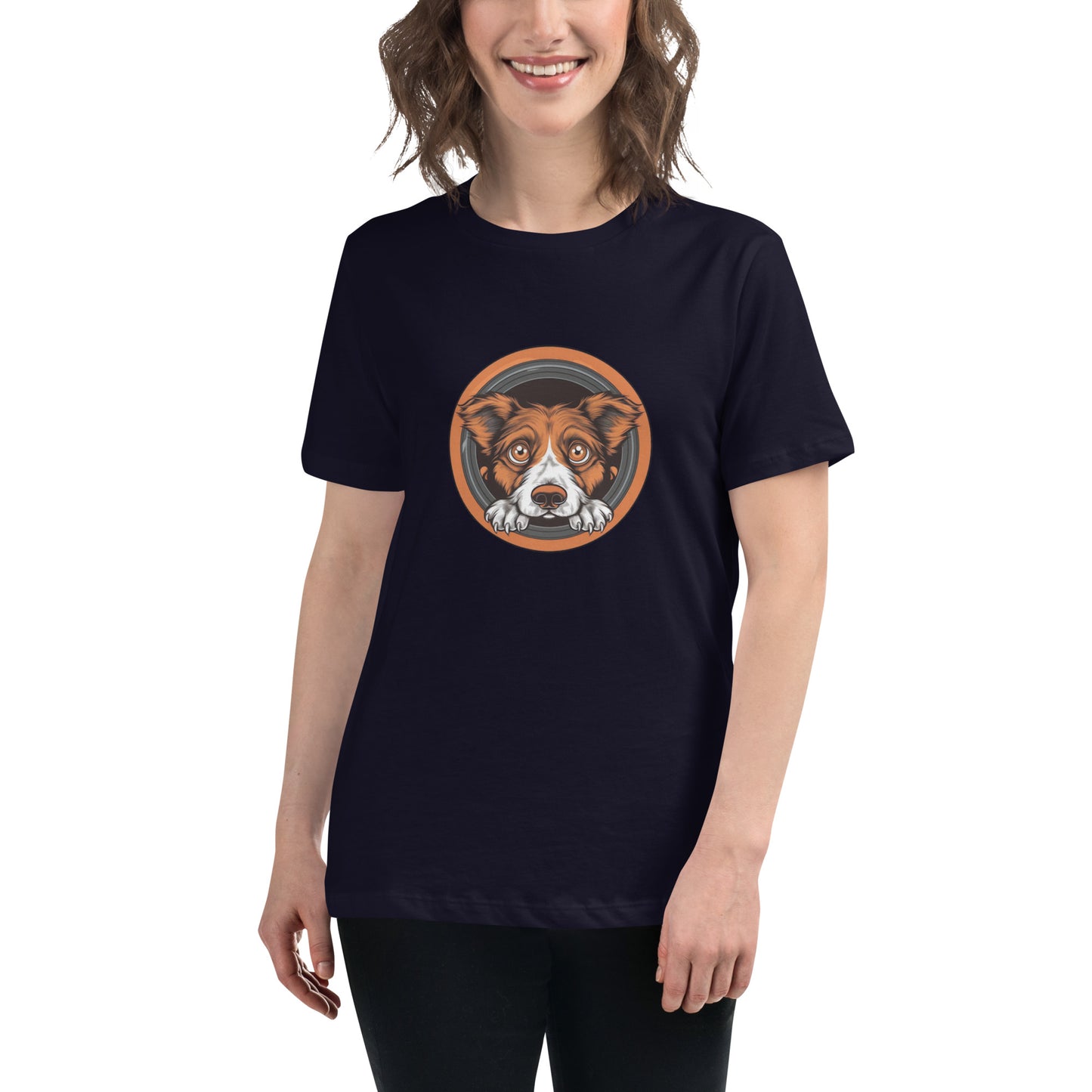 Shy Dog Women's Relaxed T-Shirt