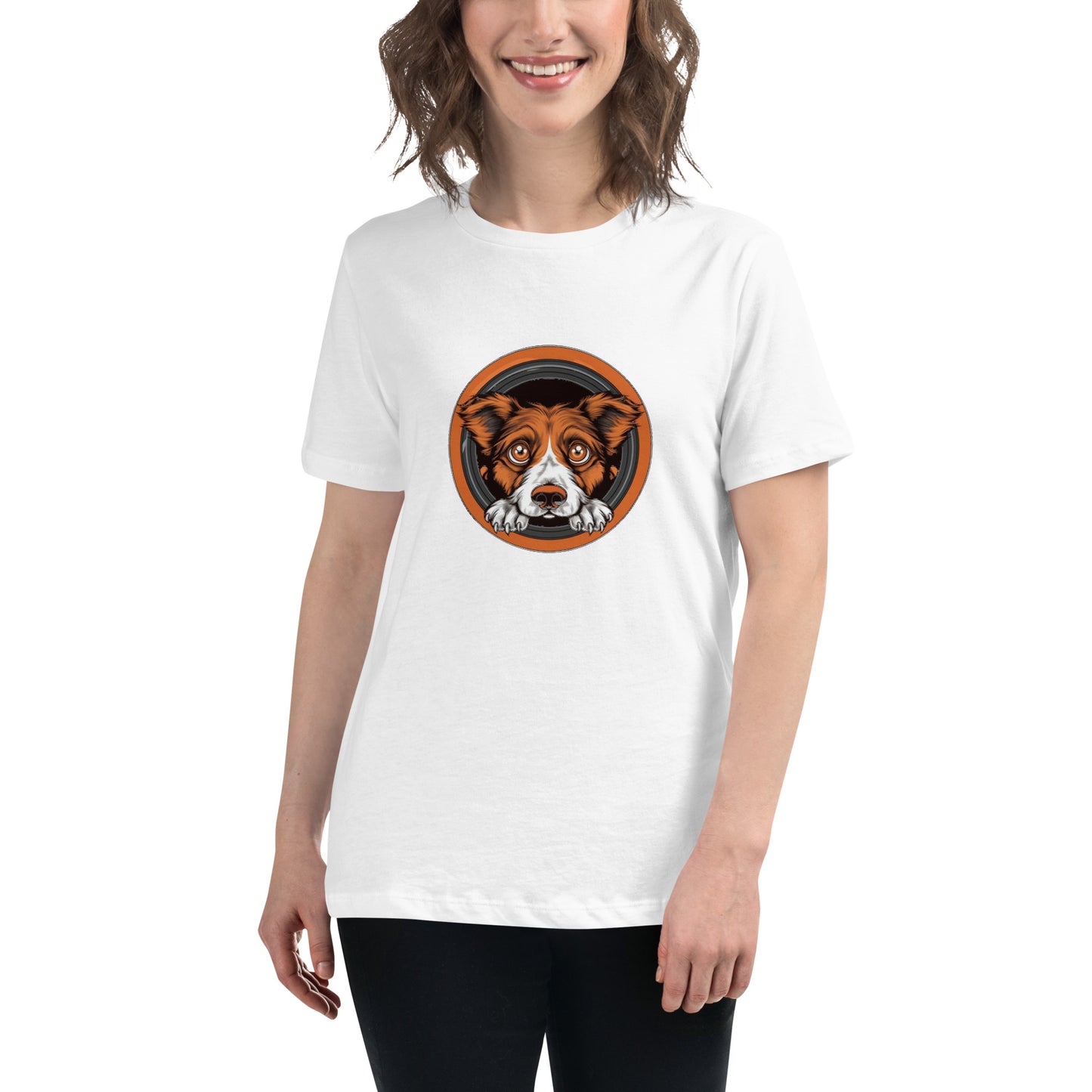 Shy Dog Women's Relaxed T-Shirt