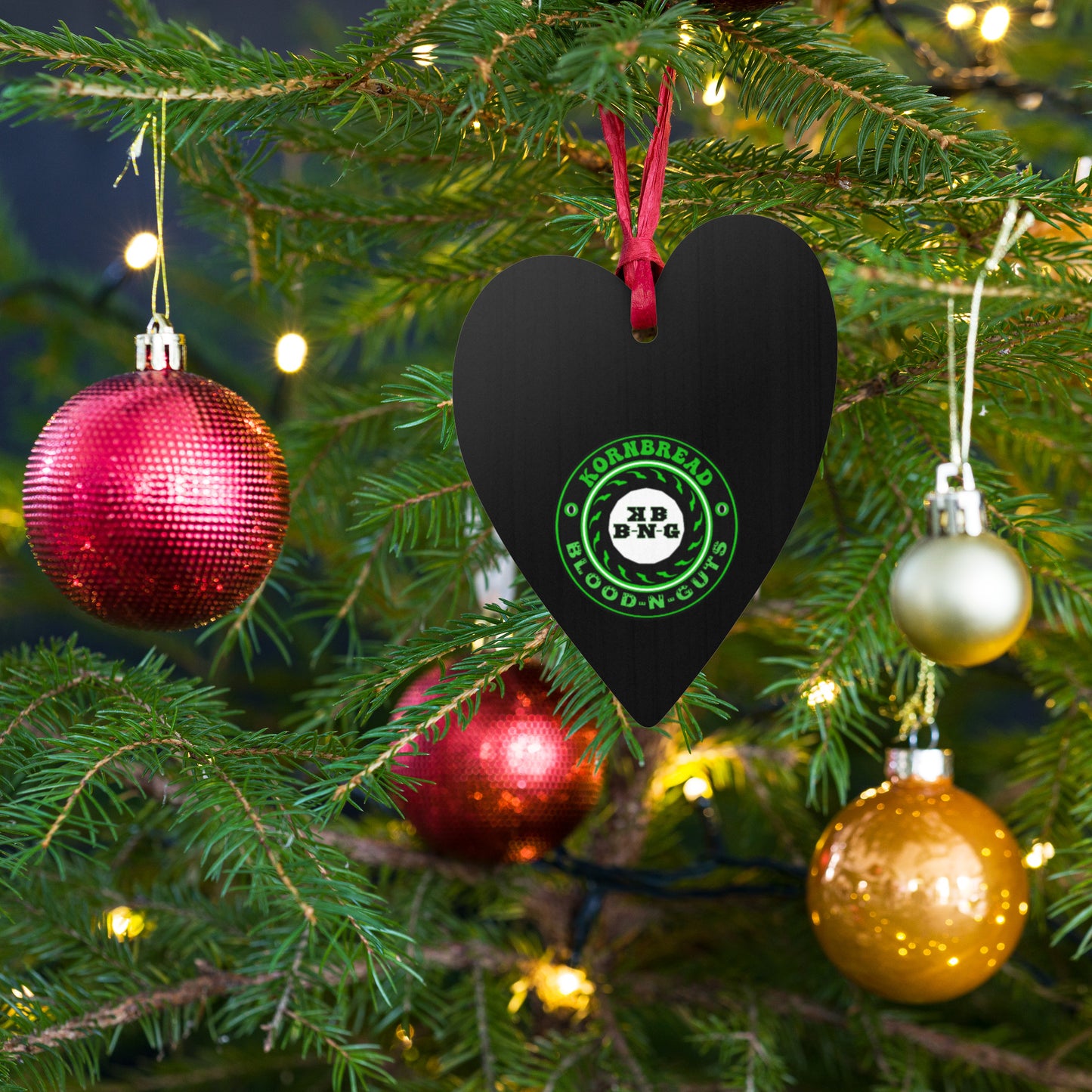 KBBNG Badge Wooden Ornaments