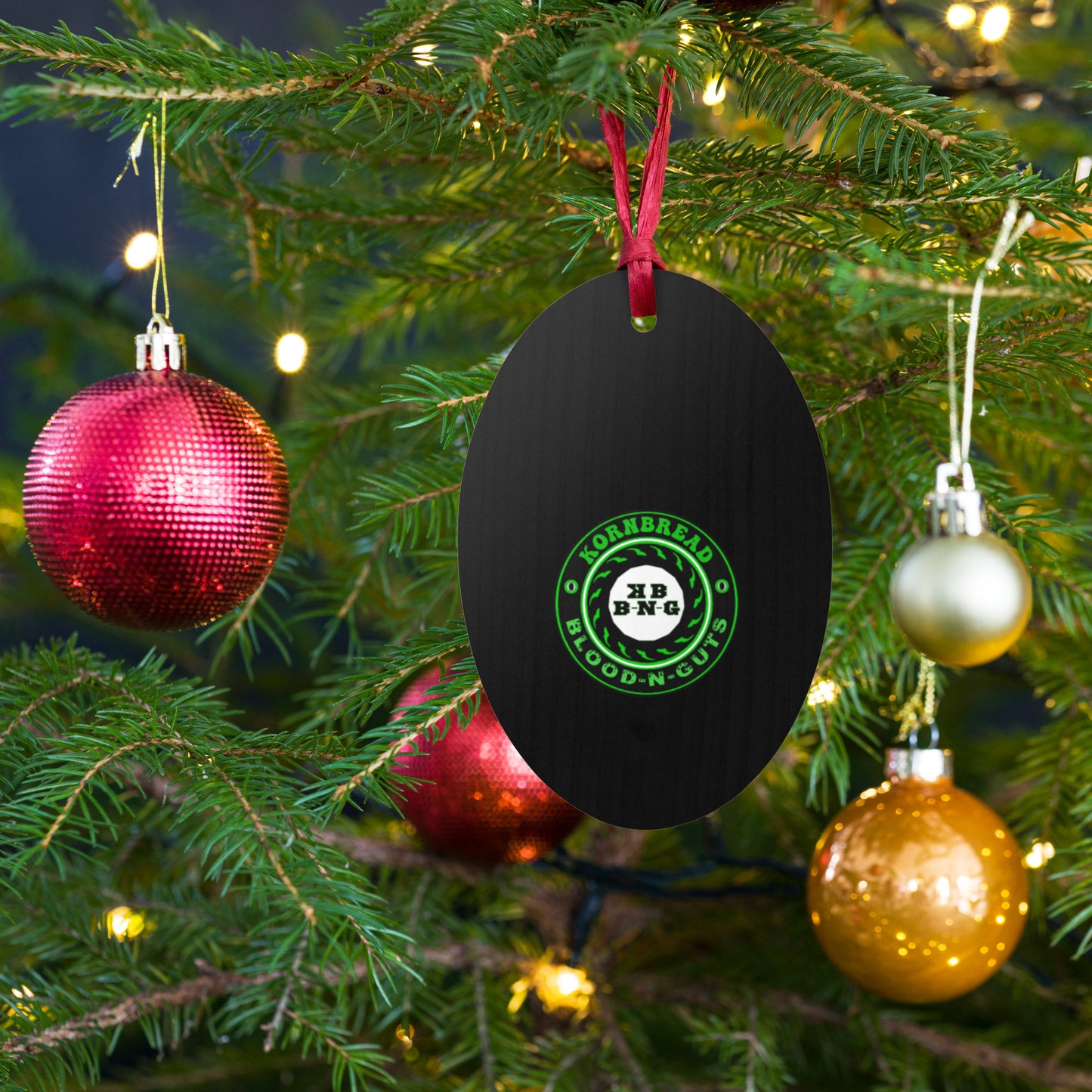 KBBNG Badge Wooden Ornaments