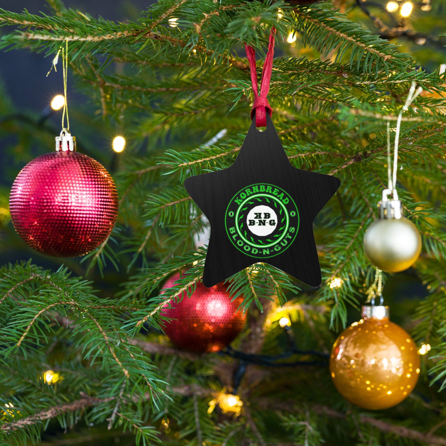 KBBNG Badge Wooden Ornaments