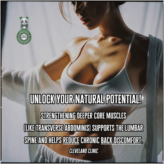 Strengthening deeper core muscles (like transverse abdominis) supports the lumbar spine and helps reduce chronic back discomfort. Cleveland Clinic