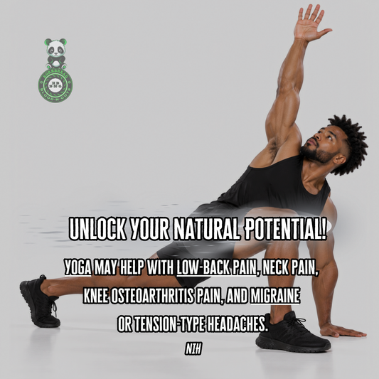 Yoga may help with low-back pain, neck pain, knee osteoarthritis pain, and migraine/tension-type headaches. NIH