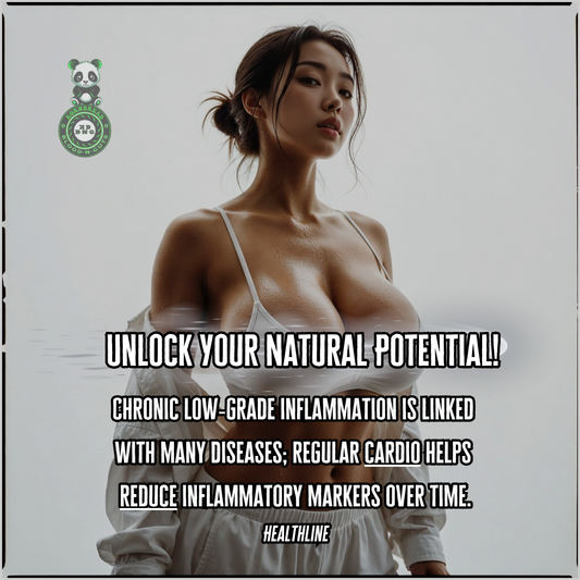 Chronic low-grade inflammation is linked with many diseases; regular cardio helps reduce inflammatory markers over time. Healthline