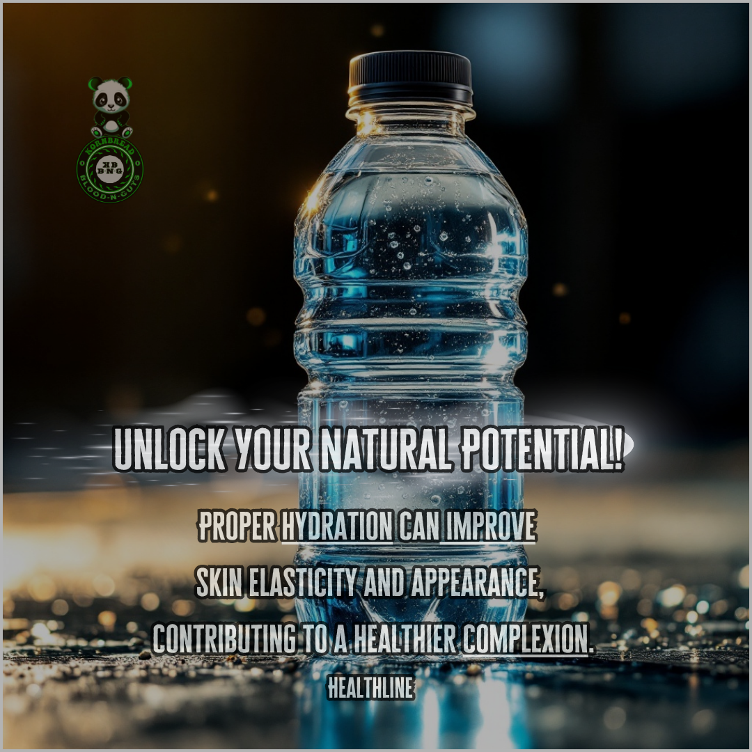 Proper hydration can improve skin elasticity and appearance, contributing to a healthier complexion. Healthline