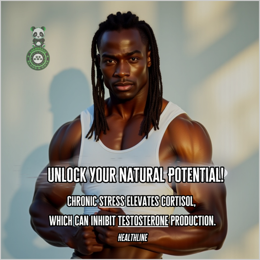 Chronic stress elevates cortisol, which can inhibit testosterone production. Healthline