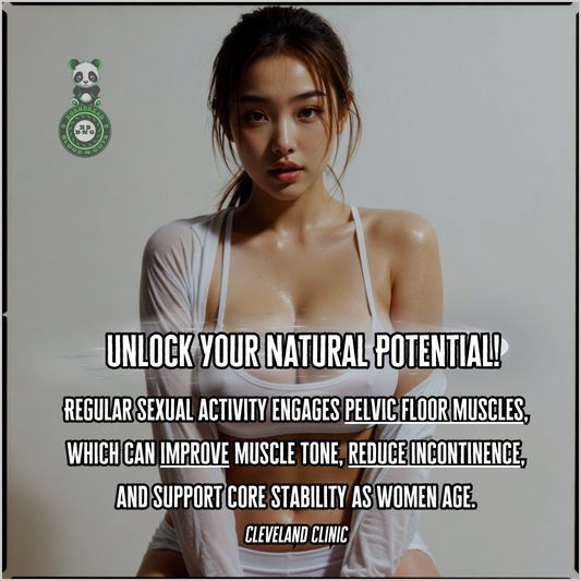 Regular sexual activity engages pelvic floor muscles, which can improve muscle tone, reduce incontinence, and support core stability as women age. Cleveland Clinic