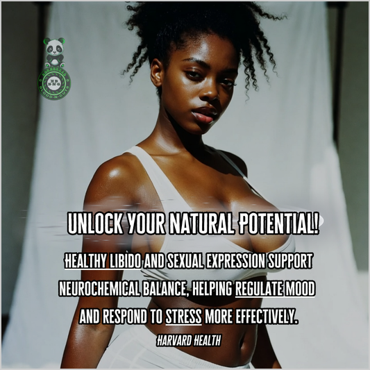 Healthy libido and sexual expression support neurochemical balance, helping regulate mood and respond to stress more effectively. Harvard Health