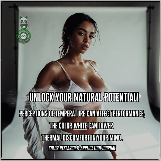 Perceptions of temperature can affect performance; the color white can lower thermal discomfort in your mind. Color Research & Application Journal