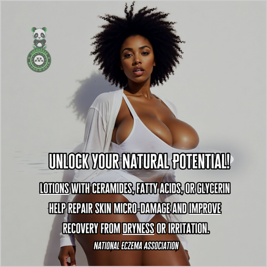 Lotions with ceramides, fatty acids, or glycerin help repair skin micro-damage and improve recovery from dryness or irritation. National Eczema Association