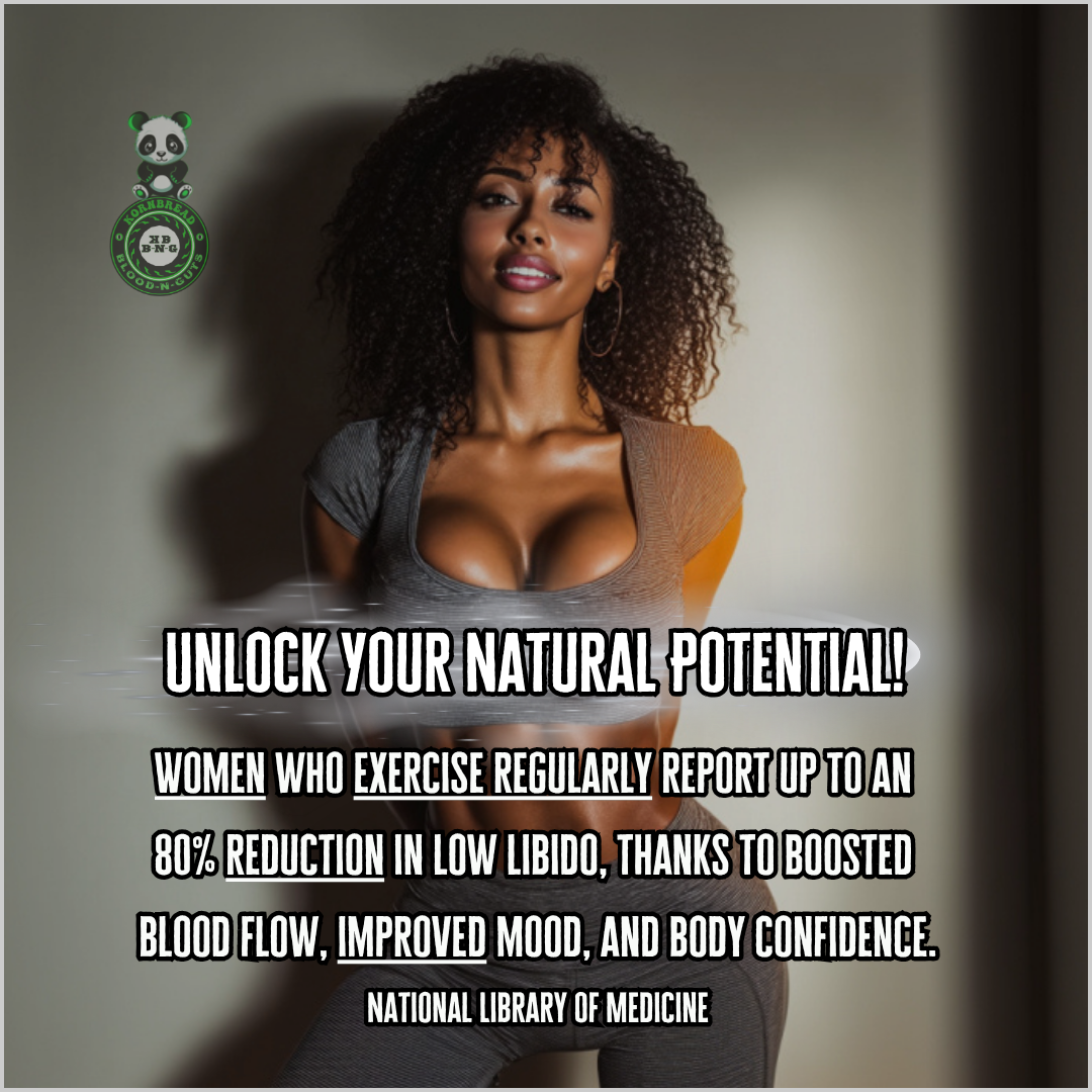 Women who exercise regularly report up to an 80% reduction in low libido, thanks to boosted blood flow, improved mood, and body confidence. National Library Of Medicine