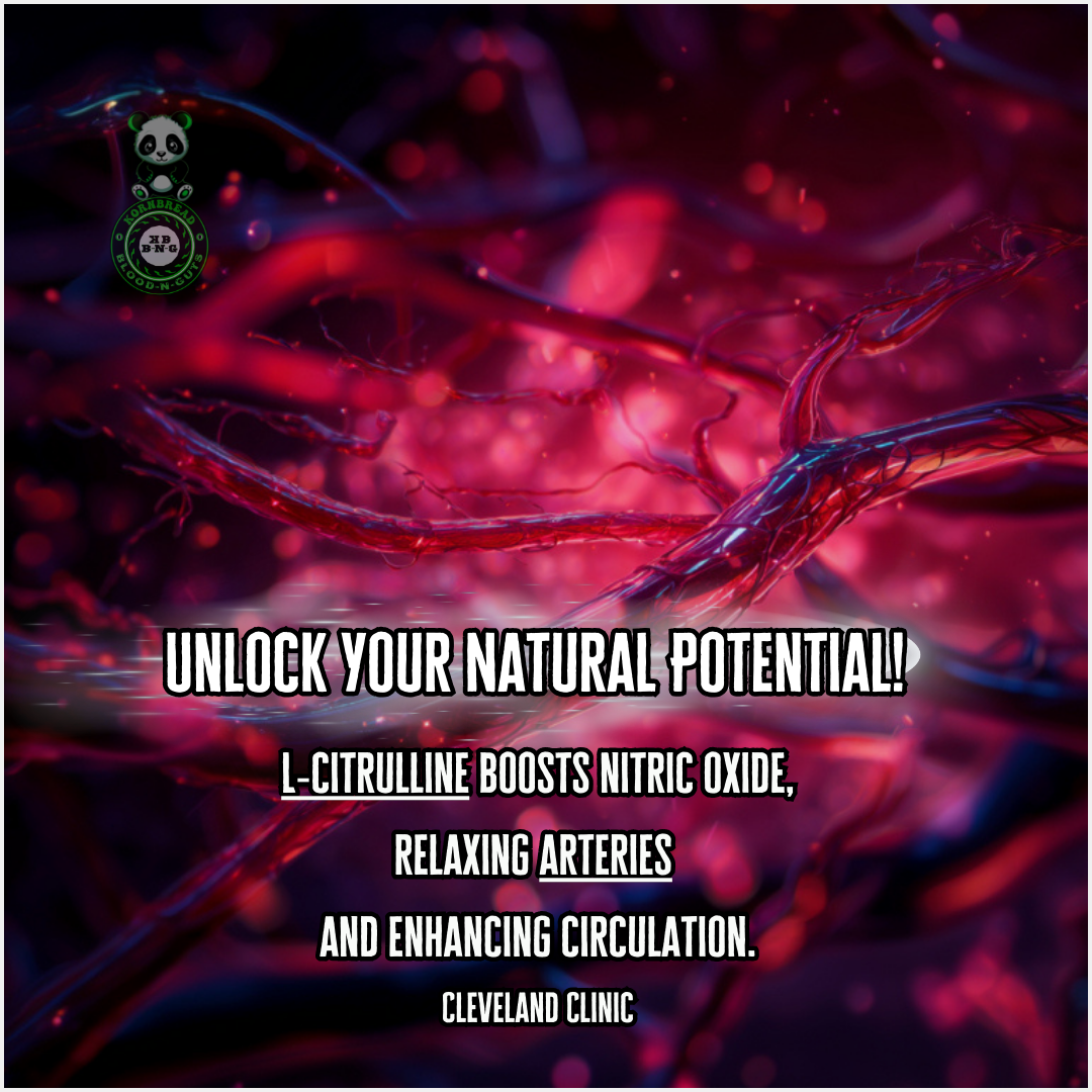 L-Citrulline boost nitric oxide, relaxing arteries and enhancing circulation. Cleveland Clinic