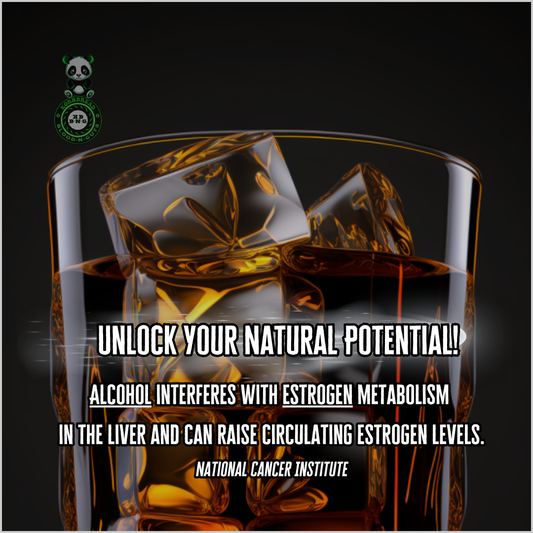 Alcohol interferes with estrogen metabolism in the liver and can raise circulation estrogen levels. National Cancer Institute