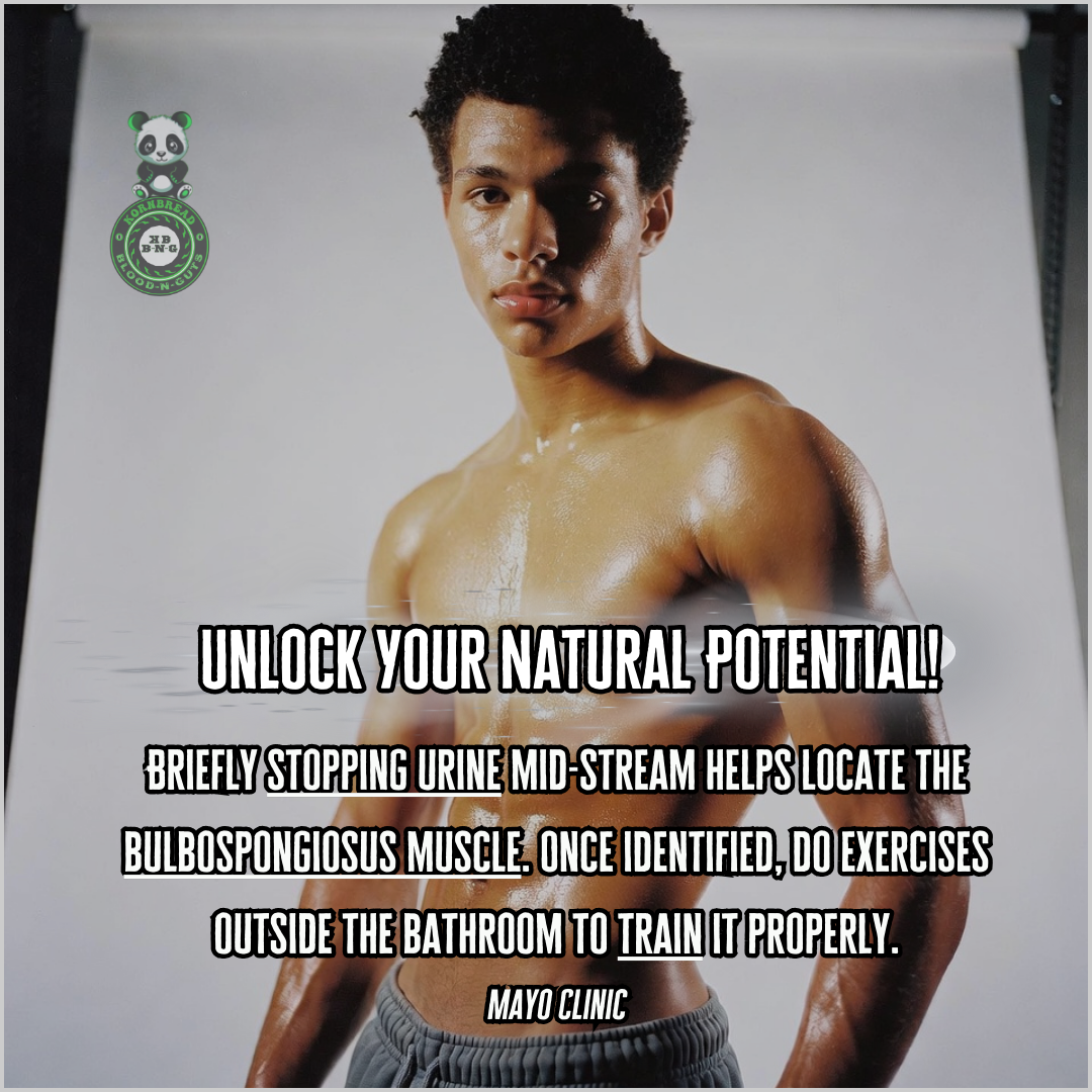 Briefly stopping urine mid-stream helps locate the Bulbospongiosus muscle. Once identified, do exercises outside the bathroom to train it properly. Mayo Clinic 
