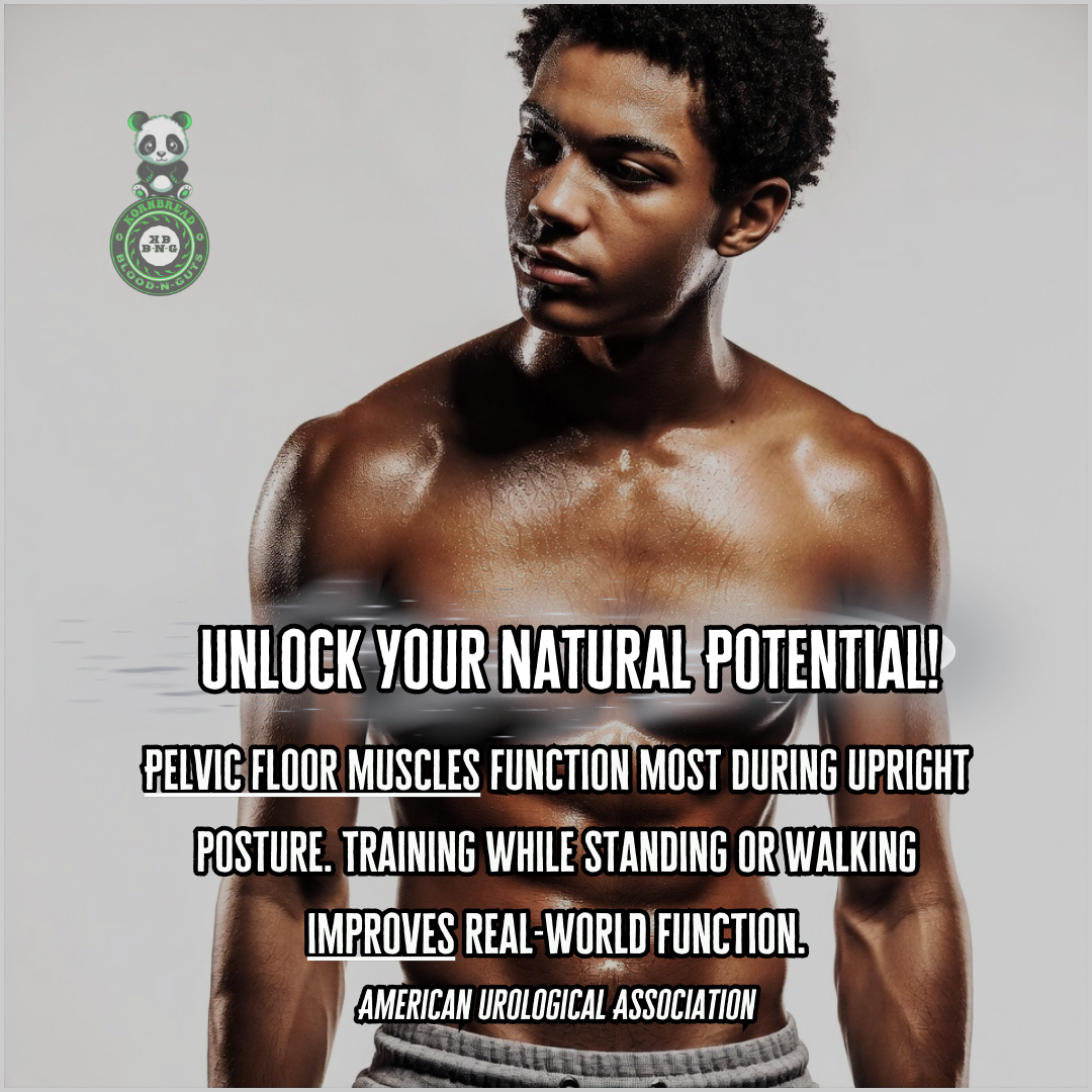 Pelvic floor muscles function most during upright posture. Training while standing or walking improves real-world function. American Urological Association