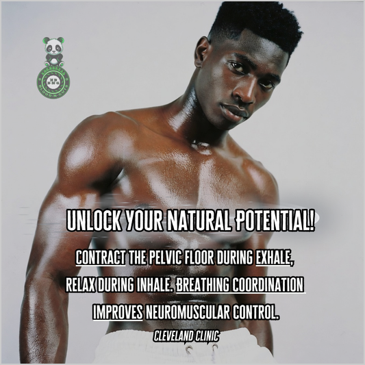 Contract the pelvic floor during exhale, relax during inhale. Breathing coordination improves neuromuscular control. Cleveland Clinic