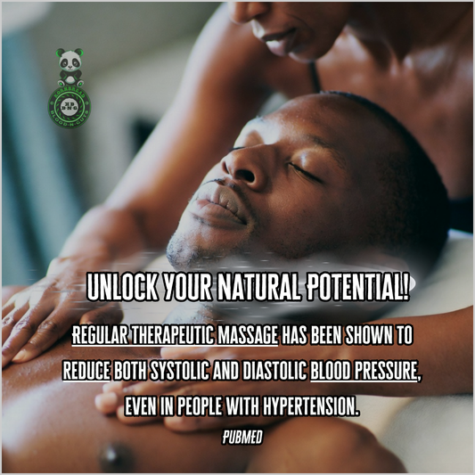 Regular therapeutic massage has been shown to reduce both systolic and diastolic blood pressure, even in people with hypertension. PubMED
