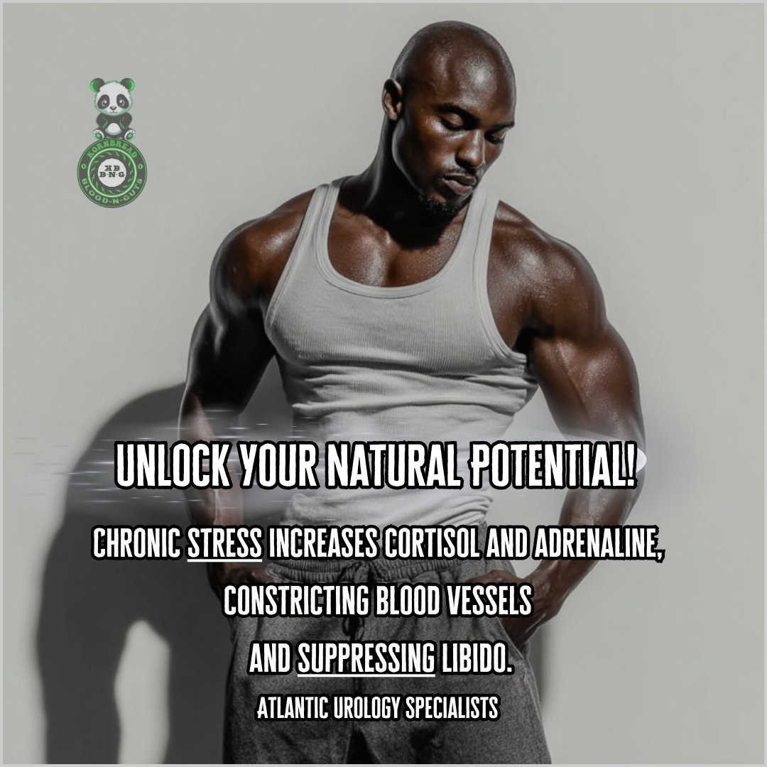 Chronic stress increases cortisol and adrenaline, constricting blood vessels and suppressing libido. Atlantic Urology Specialists