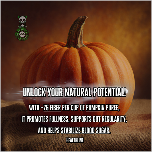 With +7G fiber per cup of pumpkin puree, it promotes fullness, supports gut regularity, and helps stabilize blood sugar. Healthline
