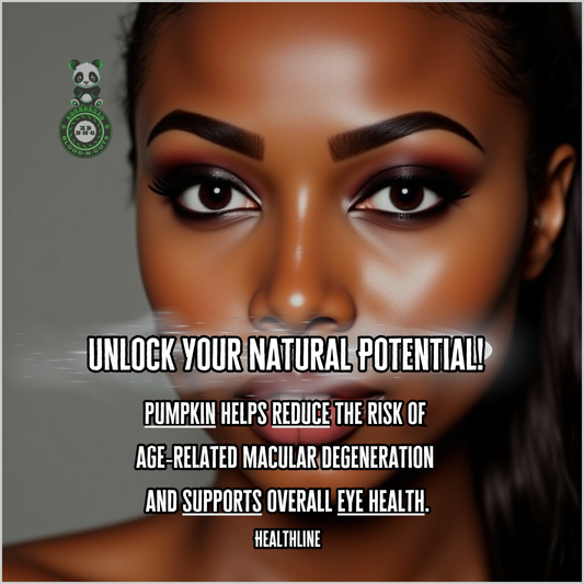 Pumpkin helps reduce the risk of age-related macular degeneration and supports overall eye health. Healthline